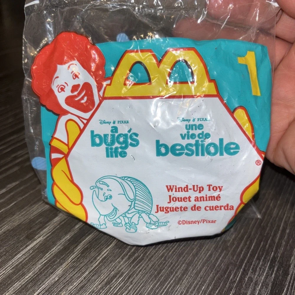 1998 Vintage McDonald's Happy Meal Toy Dim Wind Up‎ Toy Disney A Bug's Life rare